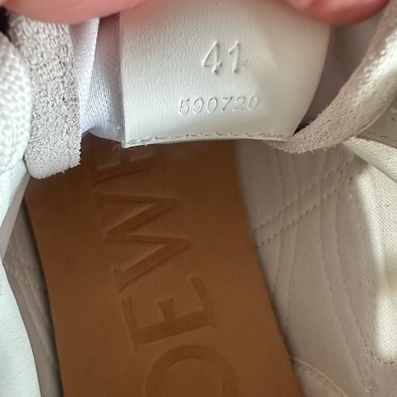 Loewe Basket Flow Runner low-top sneakers, fits small , size 41 , fits 9 - Picture 12 of 14